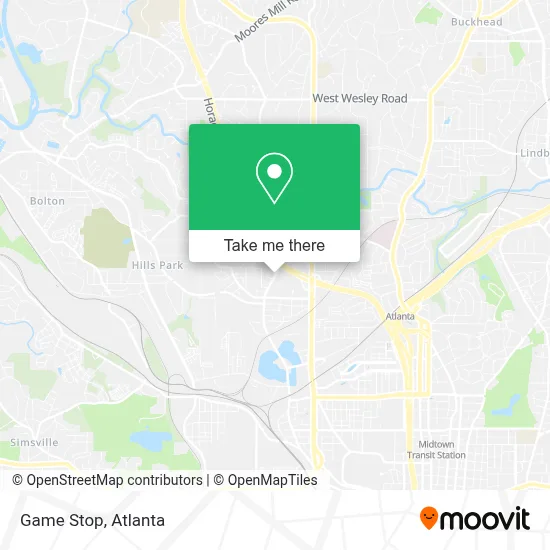 Game Stop map