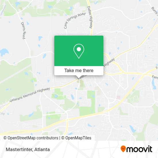 Mastertinter map