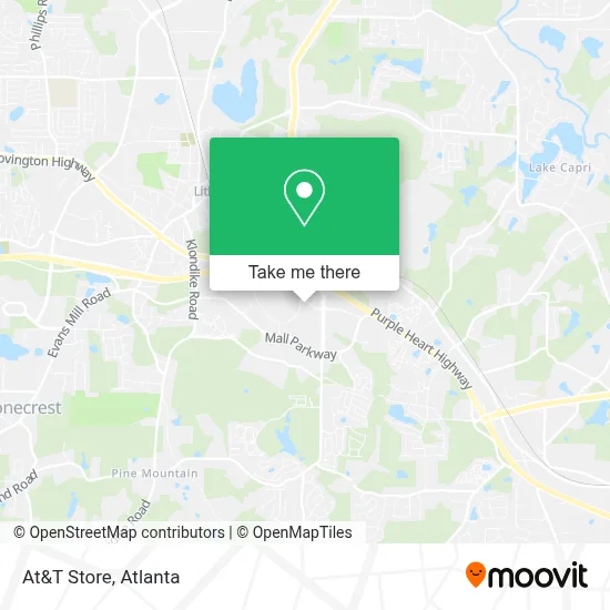 At&T Store map