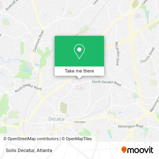 Solis Decatur map