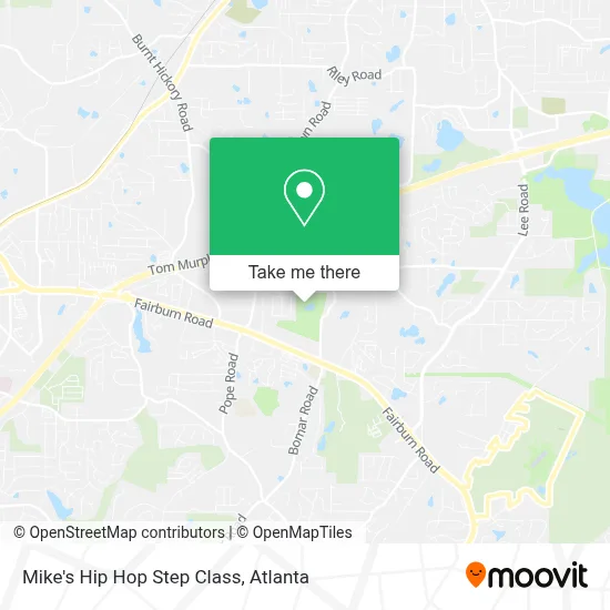 Mike's Hip Hop Step Class map