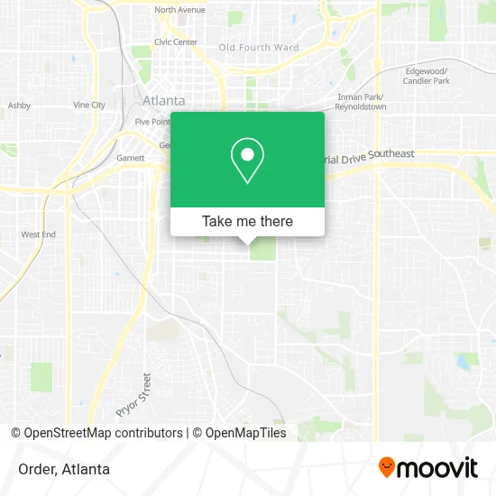 Order map