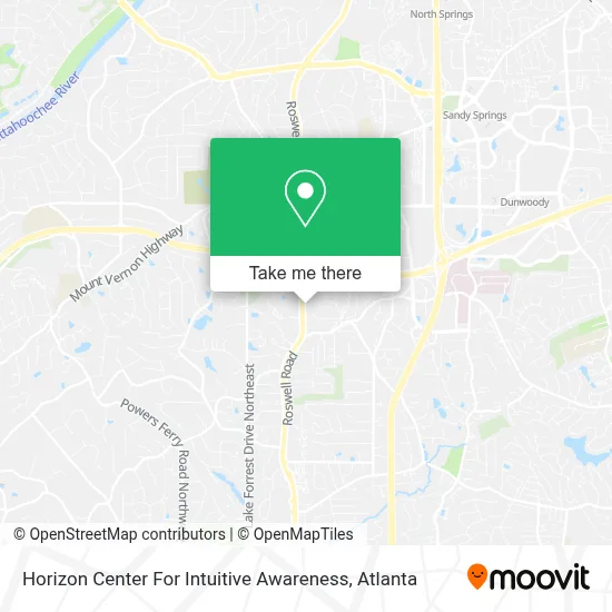 Horizon Center For Intuitive Awareness map