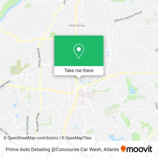 Prime Auto Detailing @Concourse Car Wash map