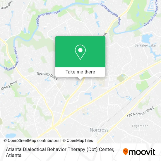 Atlanta Dialectical Behavior Therapy (Dbt) Center map