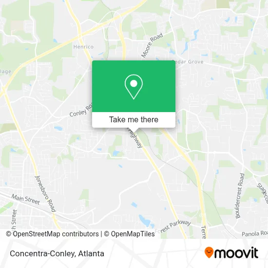 Concentra-Conley map
