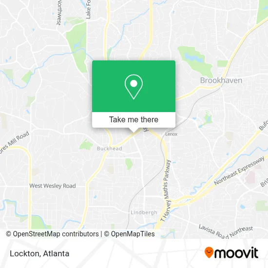 Lockton map