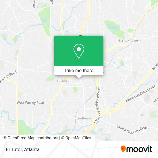 El Tutor map