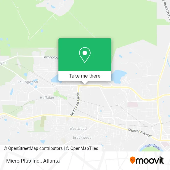 Micro Plus Inc. map