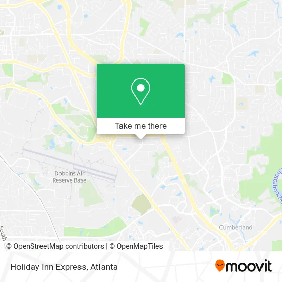 Holiday Inn Express map