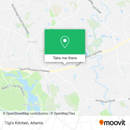 Tigi's Kitchen map
