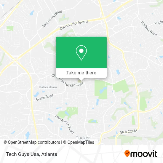 Tech Guys Usa map