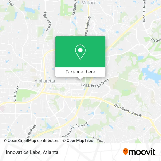 Innovatics Labs map