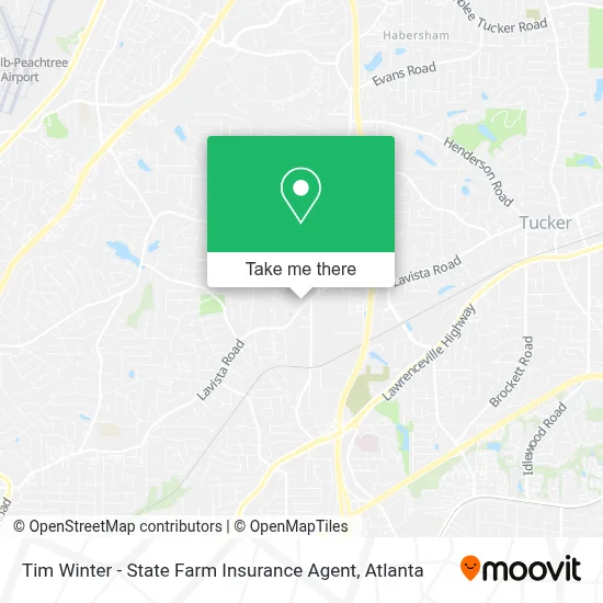 Tim Winter - State Farm Insurance Agent map