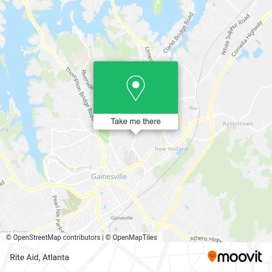 Rite Aid map