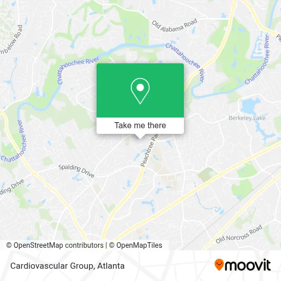 Cardiovascular Group map