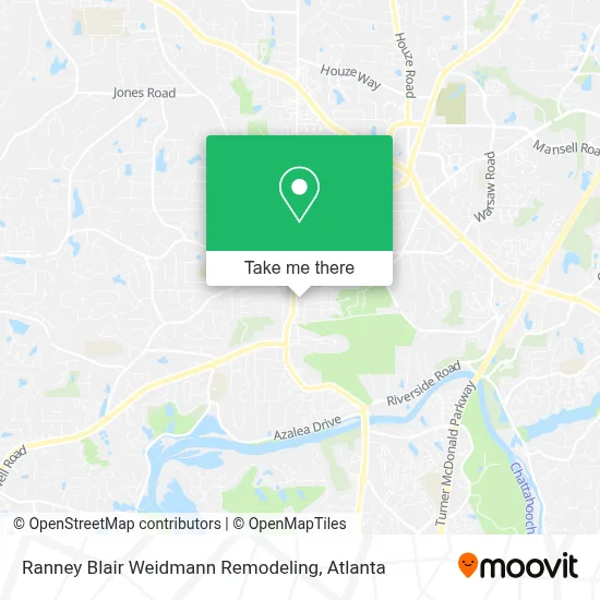 Ranney Blair Weidmann Remodeling map