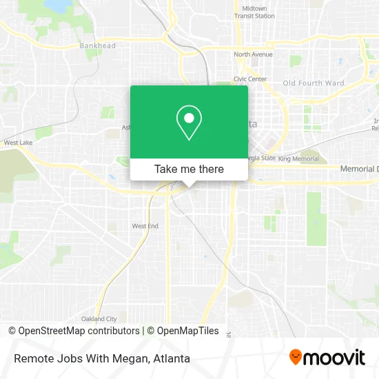 Remote Jobs With Megan map