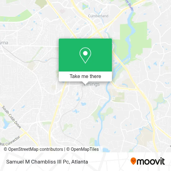 Samuel M Chambliss III Pc map