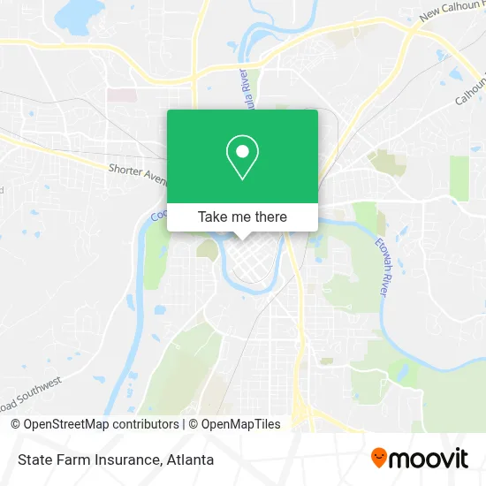 State Farm Insurance map