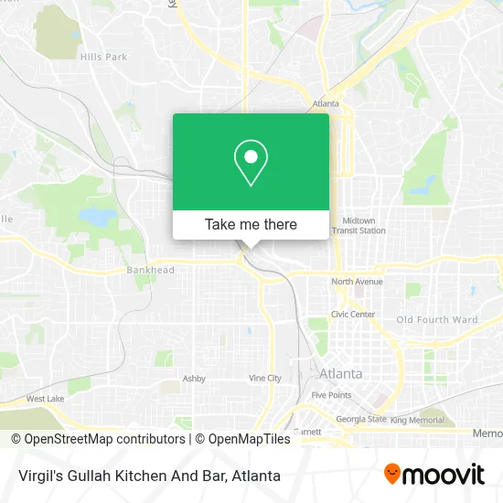 Virgil's Gullah Kitchen And Bar map