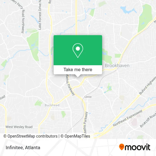 Infinitee map