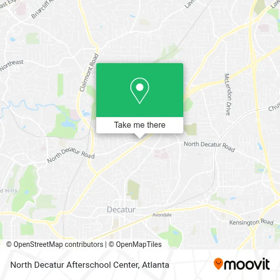 North Decatur Afterschool Center map