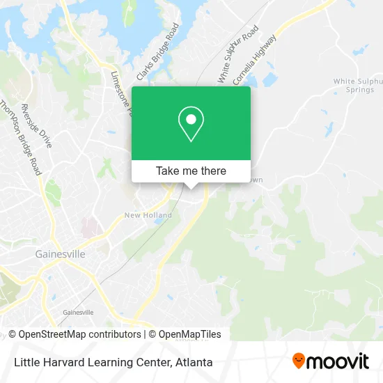 Little Harvard Learning Center map