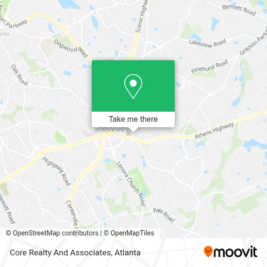 Core Realty And Associates map