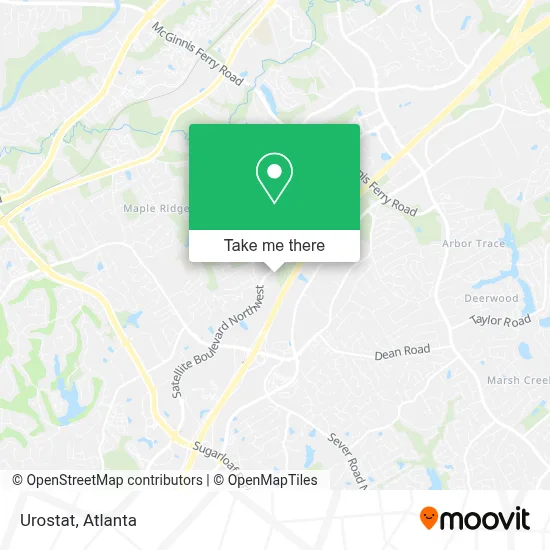 Urostat map