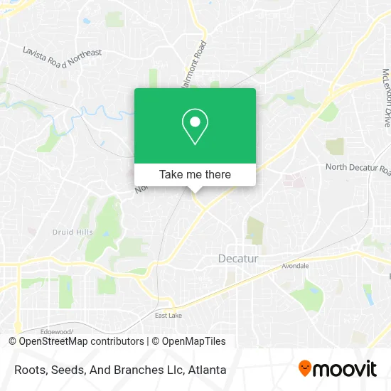Roots, Seeds, And Branches Llc map
