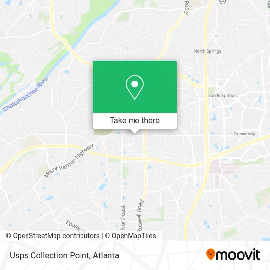 Usps Collection Point map