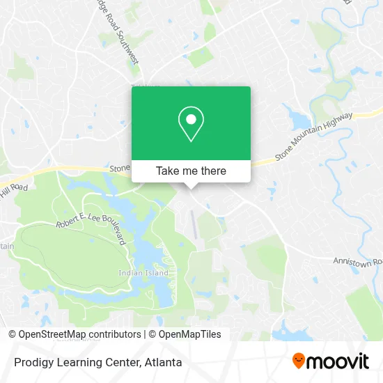 Prodigy Learning Center map
