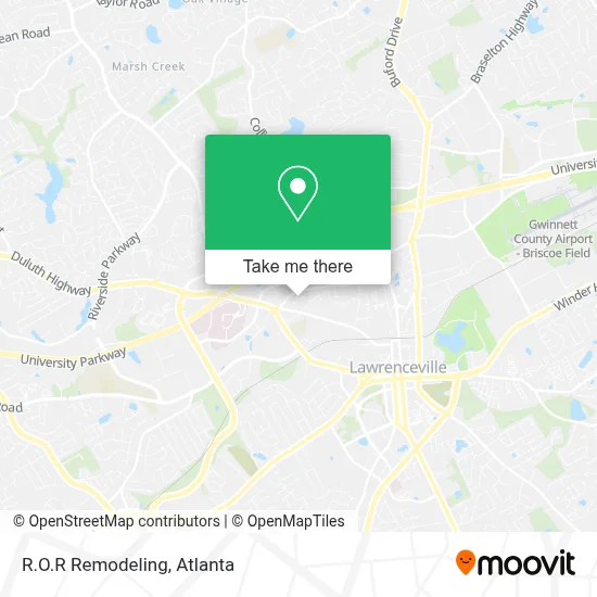 R.O.R Remodeling map