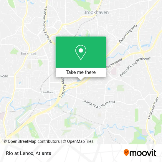 Rio at Lenox map