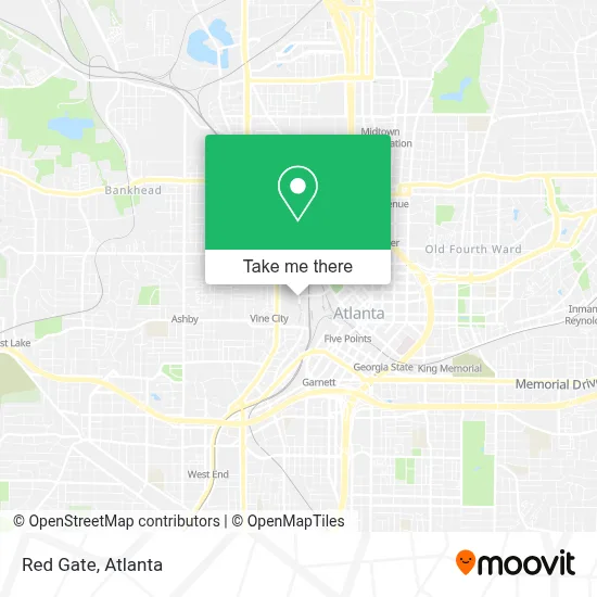 Red Gate map