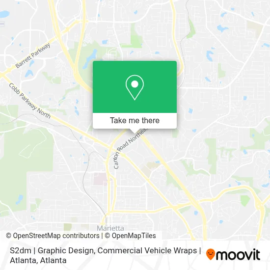 S2dm | Graphic Design, Commercial Vehicle Wraps | Atlanta map