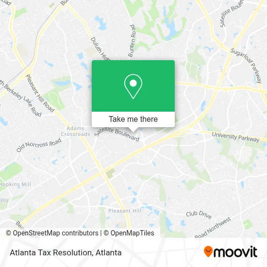 Atlanta Tax Resolution map