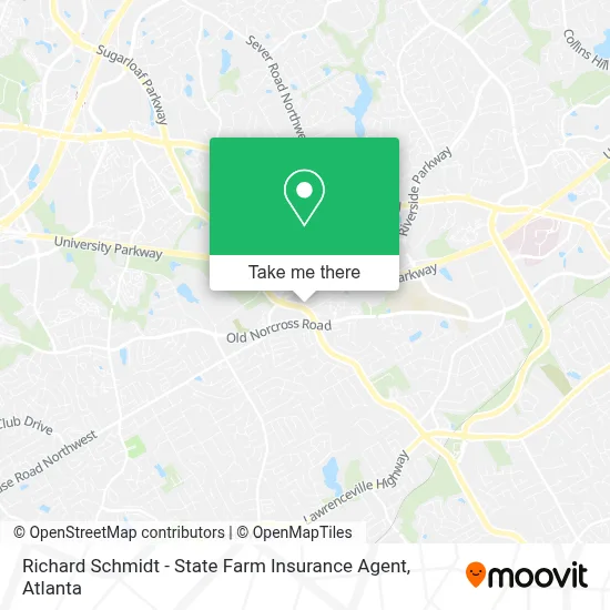 Richard Schmidt - State Farm Insurance Agent map