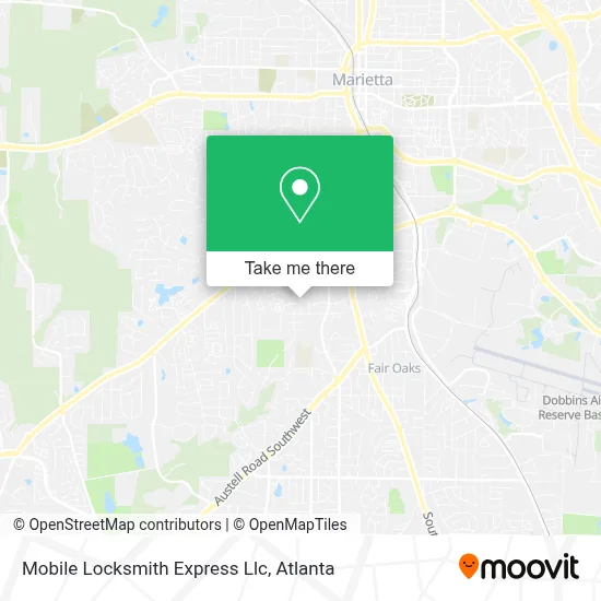 Mobile Locksmith Express Llc map