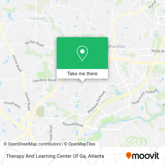 Therapy And Learning Center Of Ga map