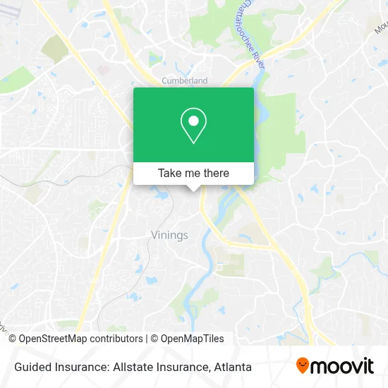 Guided Insurance: Allstate Insurance map