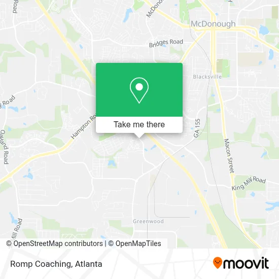 Romp Coaching map
