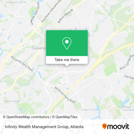Infinity Wealth Management Group map