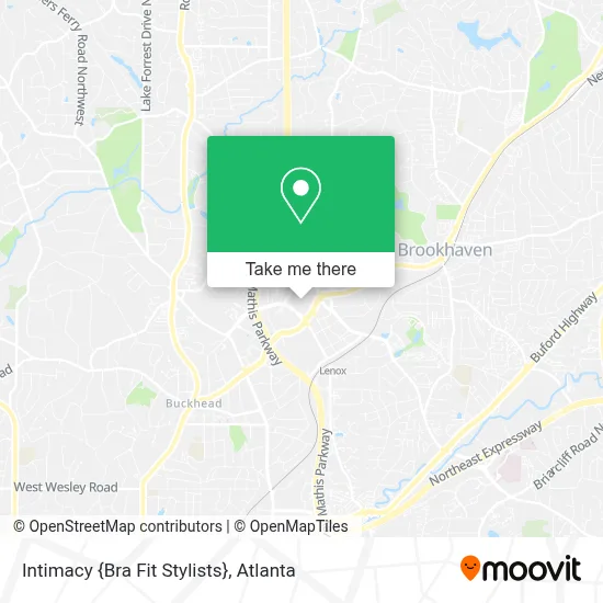 Intimacy {Bra Fit Stylists} map