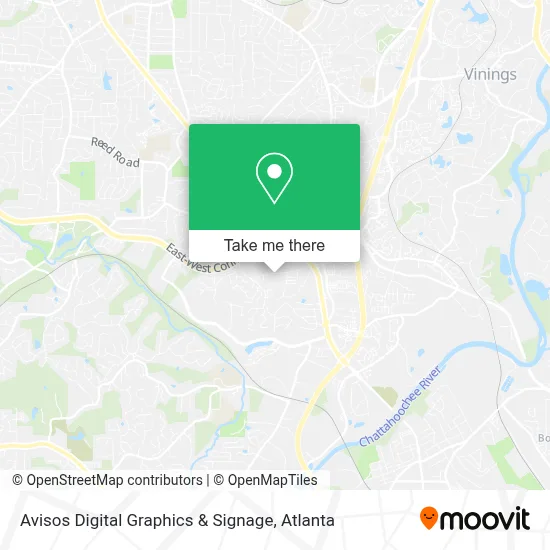 Avisos Digital Graphics & Signage map