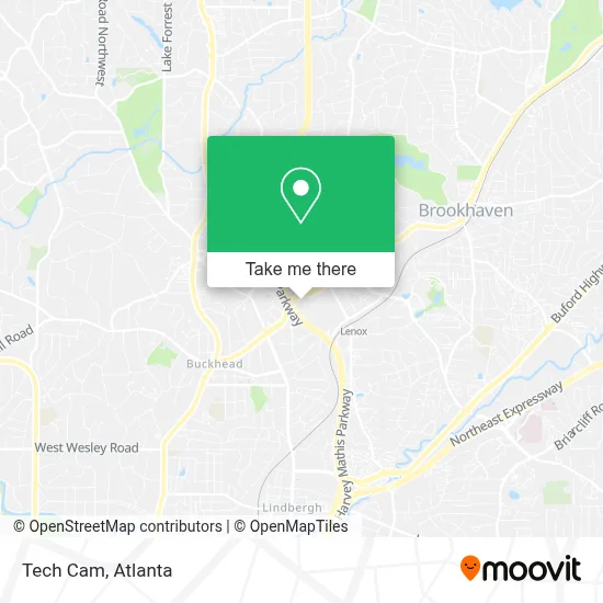 Tech Cam map