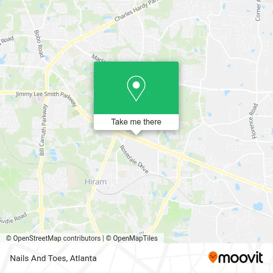 Nails And Toes map