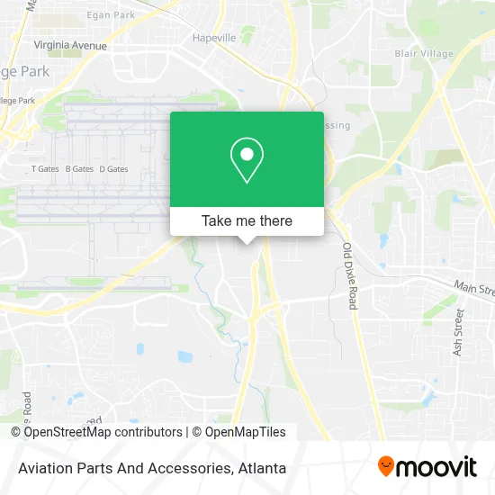 Aviation Parts And Accessories map