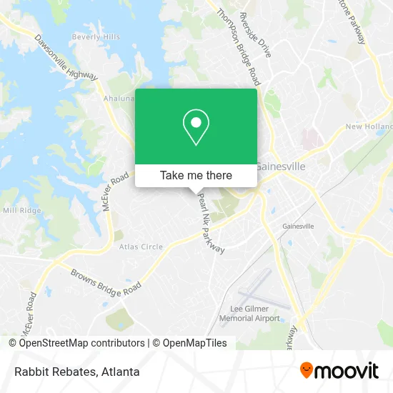 Rabbit Rebates map